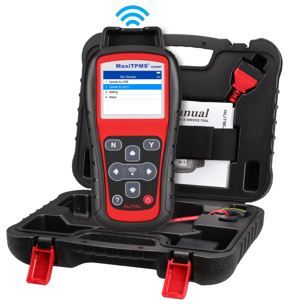 AUTEL MaxiTPMS TS508WF - Outil TPMS (clonage et programation) MAJ via wifi